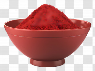 Red Chilli Powder - Bowl Of Red Spice Powder Transparent PNG