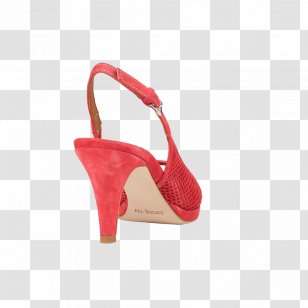 Heel Sandal Shoe - High Heeled Footwear Transparent PNG