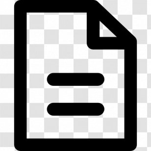 Text File Plain Document Format - Telephony - Expedient Transparent PNG