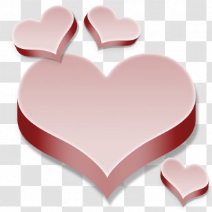 Message Love Physical Intimacy Saturday - Happiness - PINK HEARTS Transparent PNG