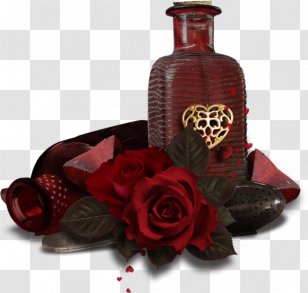Art Doll Wreath Cut Flowers Valentine's Day - Puppet Transparent PNG