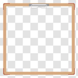 Clipboard - Wooden Clipboard For Office And School Transparent PNG