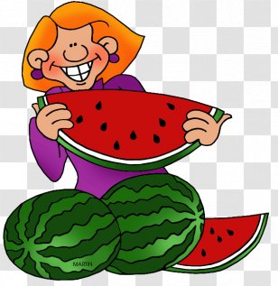 Watermelon Eating Clip Art - Fruit Transparent PNG