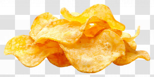 Potato Chip - Crispy Potato Chips Snack Transparent PNG