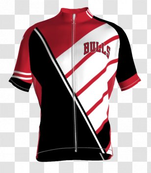 Sports Fan Jersey T-shirt Sleeve Outerwear - Active Shirt - Bulls Transparent PNG
