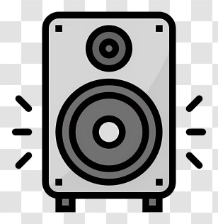 Speaker - High-Quality Audio Speaker Transparent PNG