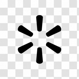 Walmart Sam's Club Retail Logo E-commerce - Black And White - Supercenter Transparent PNG