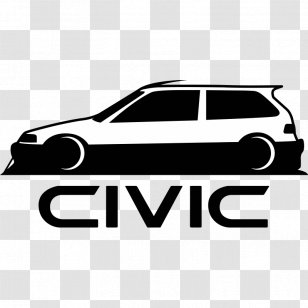 Honda CR-X Car Sixth Generation Civic Fifth - Vehicle Door Transparent PNG