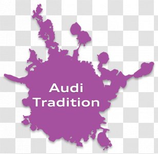 Audi Cup Logo Brand Font - Magenta - Purple Splash Transparent PNG