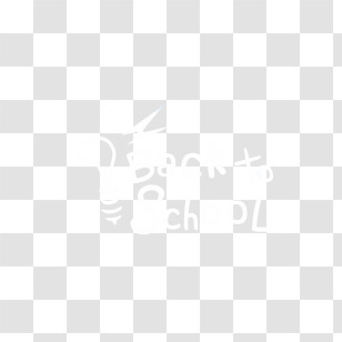 Back To School - Minimalistic Transparent Design Concept Transparent PNG
