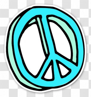 Peace Symbols Sticker Label Transparent PNG
