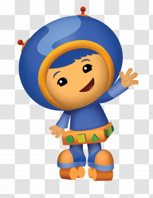 Team Umizoomi - Cute Space Character Transparent PNG