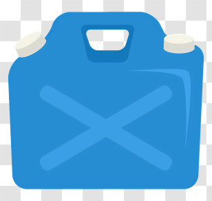Icon - Blue Plastic Water Container Transparent PNG