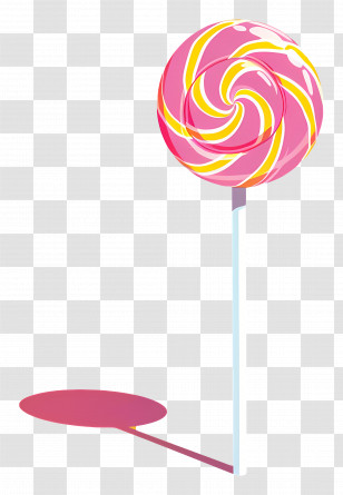 Candy - Colorful Lollipop Illustration Transparent PNG