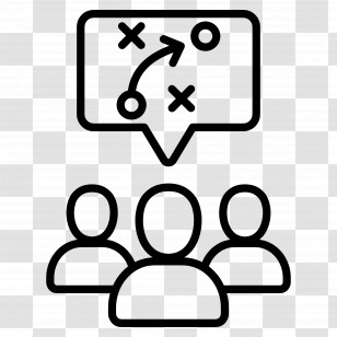 Team Strategy - Team Strategy Planning Icon Transparent PNG