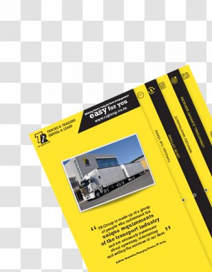 Brochure Service Brand Customer - Yellow - Management Transparent PNG