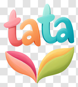Tata Logo - Colorful Tata Brand Logo Transparent PNG