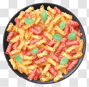 Spaghetti - Colorful Pasta Dish Transparent PNG