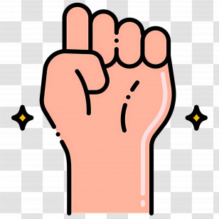 Fist Hand - Raised Fist Symbol Transparent PNG