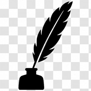 Quill Paper Fountain Pen - Writing Transparent PNG