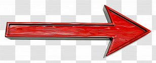 Arrow Right - Red Right Arrow Transparent PNG