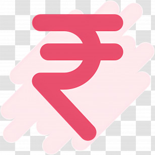 Rupee Symbol - Indian Rupee Currency Symbol Transparent PNG