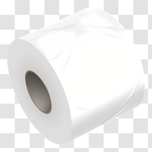Toilet Paper - Sanitary White Toilet Paper Roll Transparent PNG
