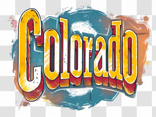 Colorado - Colorado State Sign Transparent PNG