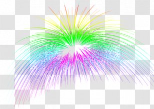 Fireworks Clip Art - Adobe - Rainbow Road Transparent PNG
