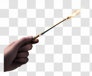 Magic Wand - Magic Wand With Sparkle Transparent PNG