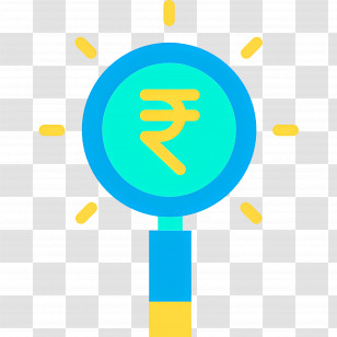 Indian Rupees - Bright Rupee Symbol Illustration Transparent PNG
