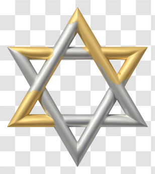 Star Of David - Metallic Star Of David Icon Transparent PNG