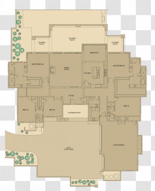 East Andora Hills Drive Desert Mountain Club House Floor Plan - Land Lot - Gambel Oak Transparent PNG