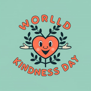 World Kindness Day - World Kindness Day Logo With Heart Illustration Transparent PNG
