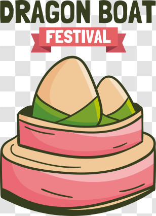 Dragon Boat Festival
 - Traditional Rice Dumplings For Dragon Boat Festival Transparent PNG