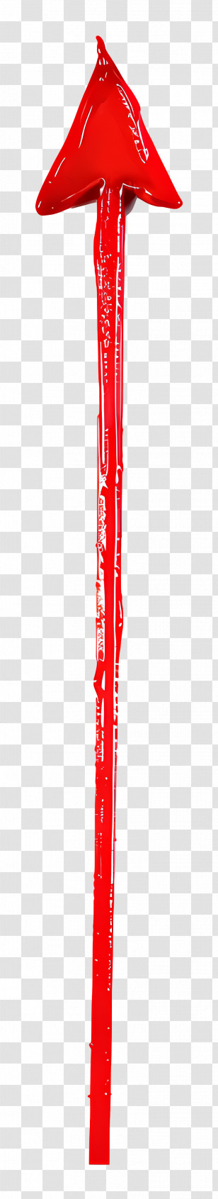 Red Arrow Up - Red Arrow Pointing Upwards Transparent PNG