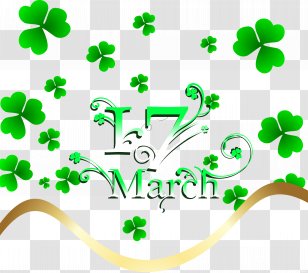 Saint Patrick's Day Holiday Clover Clip Art - Tree Transparent PNG