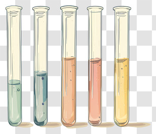 Test Tubes - Glass Test Tubes For Laboratory Use Transparent PNG