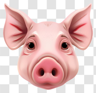 Nose - Pig Face Transparent PNG