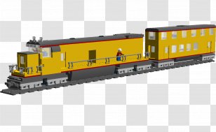 Train Passenger Car Rail Transport Locomotive Rolling Stock - Scale Model Transparent PNG