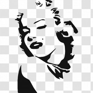 Marilyn Diptych Painting Pop Art Wall Decal - Personalized Car Stickers Transparent PNG