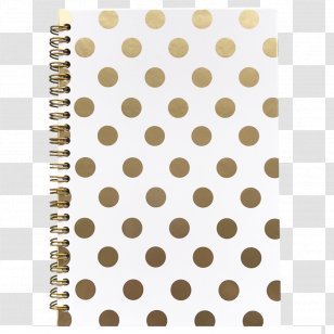 Polka Dot Gold Circle - Rectangle Transparent PNG