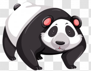 Giant panda Bear Cake, topo de bolo, text, logo png