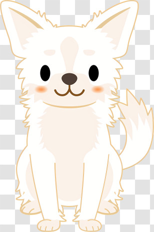 Cartoon Dog - Adorable Cartoon Dog Illustration Transparent PNG