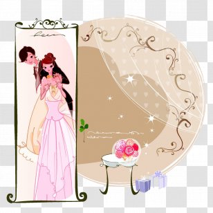 Marriage Poster Background - Magenta - Wagon Transparent PNG