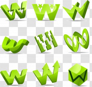 W Logo Letter - Font Design Transparent PNG