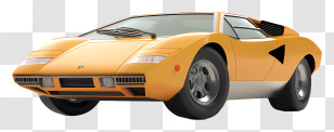 Lamborghini Car - Red Sports Car Transparent PNG