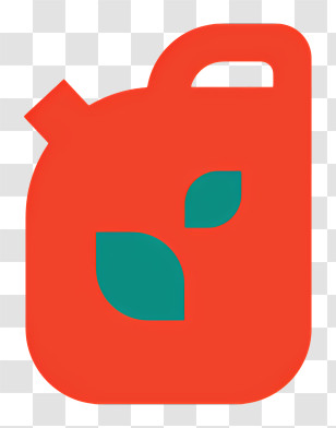 Red Canister - Eco-friendly Fuel Container Transparent PNG