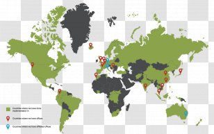 Paper Company Industry Organization Celsius - Global Map Transparent PNG