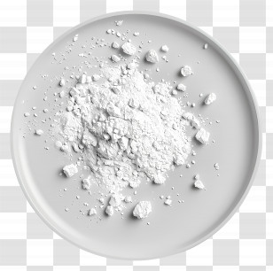 White Powder - White Powder In Circular Container Transparent PNG